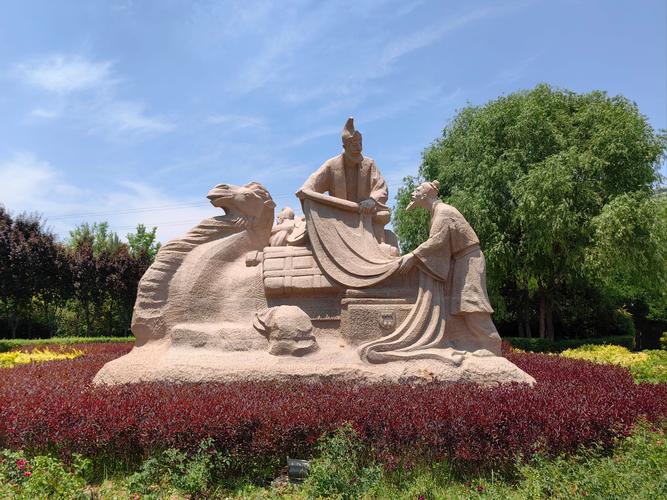 石雕《待渡》 靜待歸途的藝術擺件