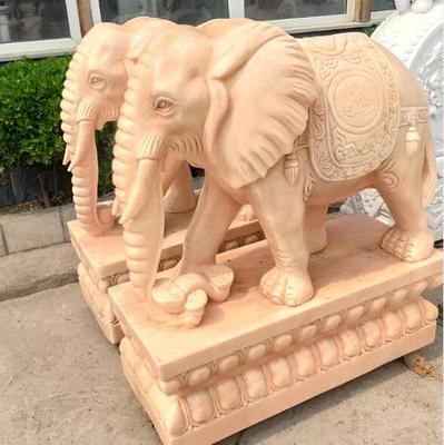 花崗巖石雕大象 寓意深遠的熱銷藝術(shù)品